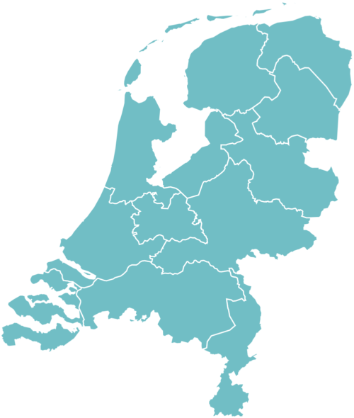 Nederland kaart